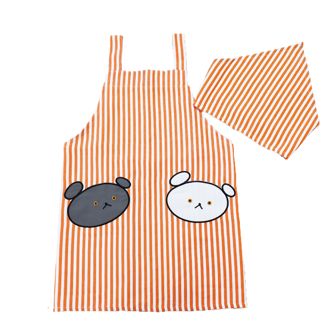 こぐまちゃんキッズエプロンセット(M)