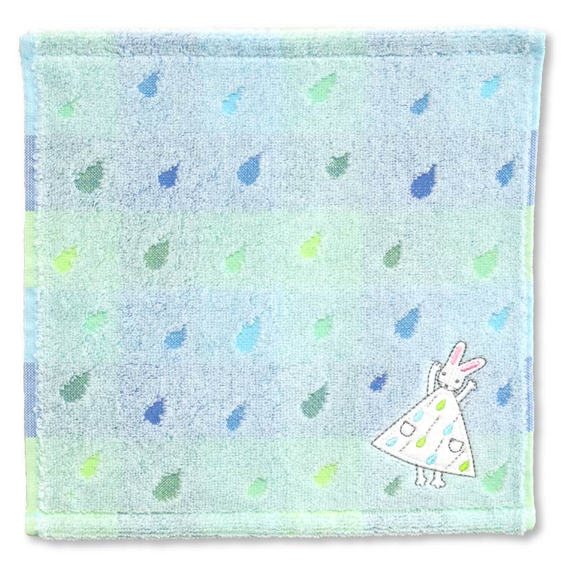 タオルハンカチ わたしのワンピース 雨模様