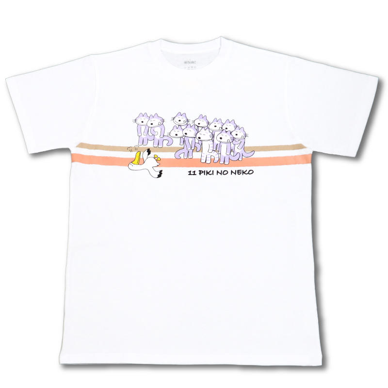 11ぴきのねこＴシャツ 鳥の丸焼き（大人用Ｌサイズ）