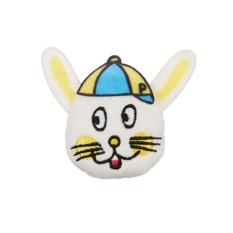 ぬいぐるみバッジ ぴょん